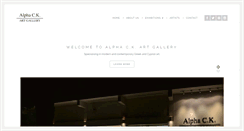 Desktop Screenshot of ackgallery.com